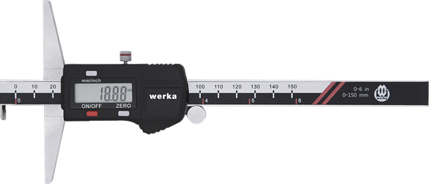 Digital Depth Gauge With Hook