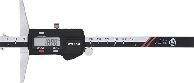 Digital Depth Gauge With Double Hook