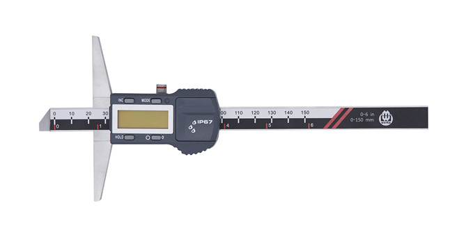 Digital depth gauge IP67