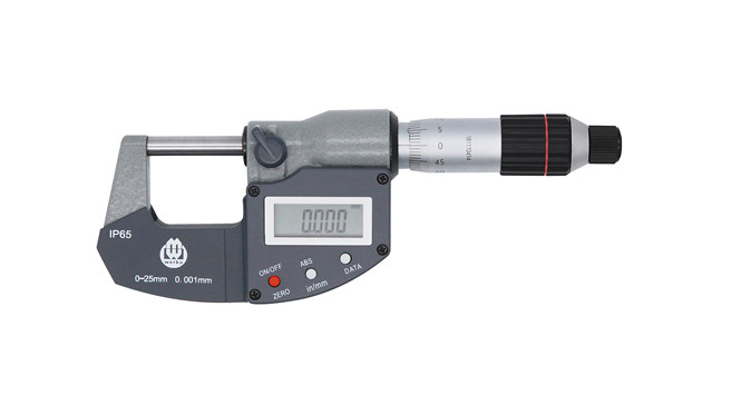 Digital outside micrometers IP65