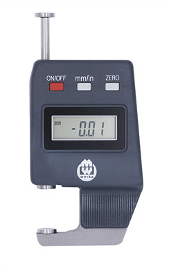 Digital thickness gauge