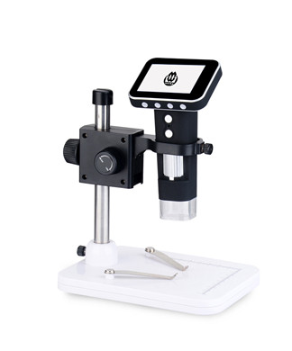 Digital microscope with LCD display